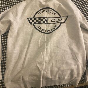 Corvette Heatwave Gray Sweatshirt